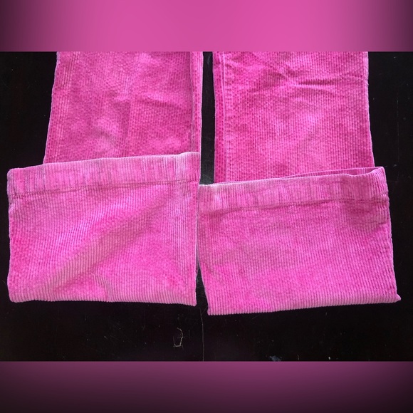 FREE PEOPLE wide wale Pink Corduroys sz 28 FP - Picture 5 of 6
